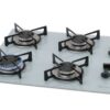 Fogão Cooktop Fischer 4Q Gás Mesa Vidro - Branco