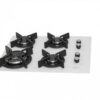 Fogão Cooktop Fischer 4Q TC Infinity Gás Mesa Vidro - Branco