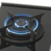 Fogão Cooktop Fischer 1Q TC Platinium Gás Mesa Vidro