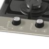 Fogão Cooktop Fischer 2Q Platinium Gás Mesa Vidro